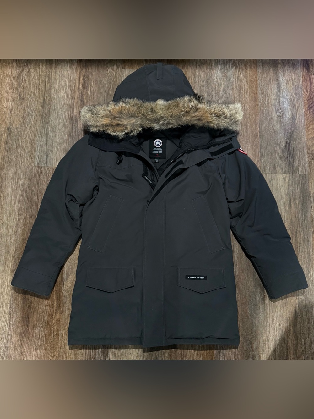 Canada Goose Men's Langford Parka with fur hood